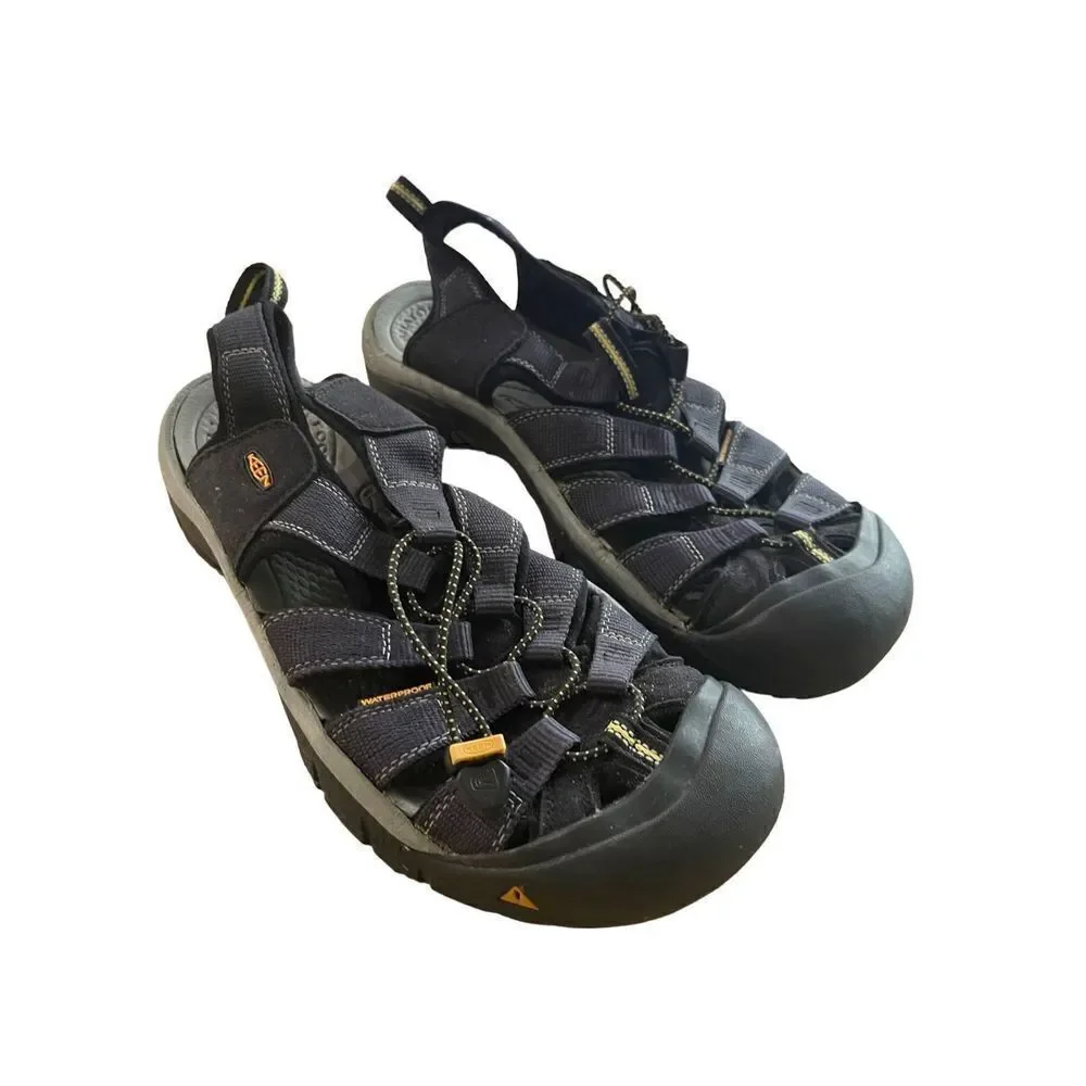 Keen Mens Blue Newport Waterproof Hiking Adventure Sandals Size 11.5